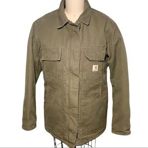 Carhartt Olive Green Utility Jacket